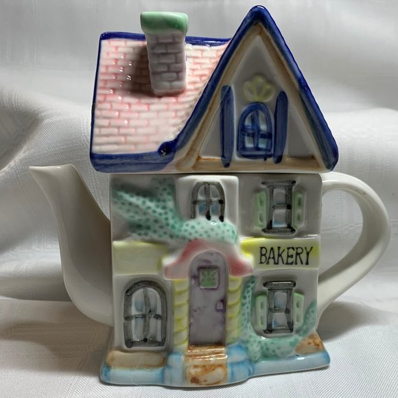 Vintage Houston Harvest Collectors Series Teapot - Picture 2 of 6